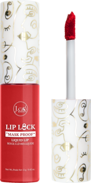J.CAT BEAUTY Lip Lock Mask Proof,pomadka do ust, w płynie, matowa, nr 103 First Response,kompozycja-2