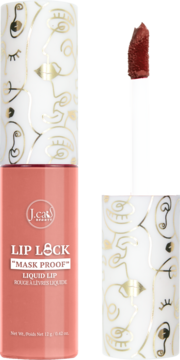 J.CAT BEAUTY Lip Lock Mask Proof,pomadka do ust, w płynie, matowa, nr 102 Introvert,kompozycja-2