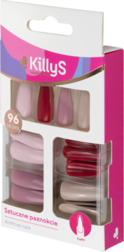 KILLYS Salon Results ,sztuczne paznokcie, Elegant Coffin,kompozycja-2