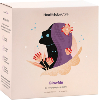 HEALTH LABS CARE GlowMe ,saszetki z kolagenem, smak malinowy, suplement diety,kompozycja-2
