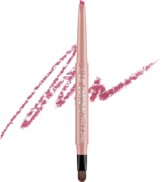 J.CAT BEAUTY Lip Contour ,konturówka do ust, z pędzelkiem, automatyczna, nr 203 Rose Pink,kompozycja-2
