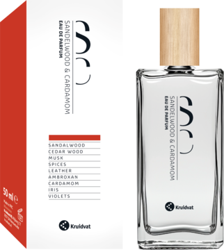 KRUIDVAT For Everybody ,woda perfumowana dla kobiet, Sandalwood & Cardamon,kompozycja-2