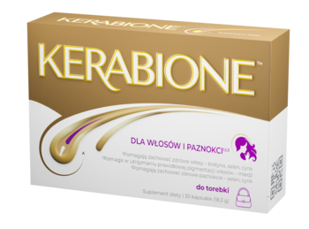 KERABIONE ,tabletki do włosów i paznokci,kompozycja-2