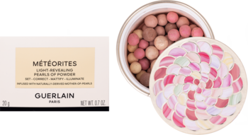 GUERLAIN Météorites ,puder do twarzy w kulkach, 04 Amber,kompozycja-2