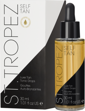 ST.TROPEZ Luxe ,krople do twarzy i ciała, samoopalające,kompozycja-2