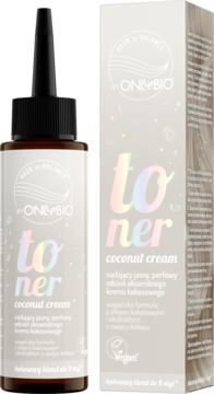HAIR IN BALANCE BY ONLYBIO ,toner do włosów, Coconut Cream,kompozycja-2