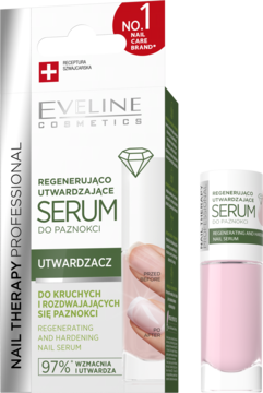 EVELINE COSMETICS Nail Therapy Professional ,serum do paznokci, regenerujące-utwardzające,kompozycja-2