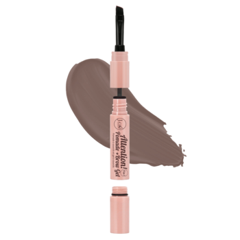 J.CAT BEAUTY Attention! ,pomada do stylizacji brwi, 4w1, Soft Brown,kompozycja-2