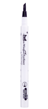 J.CAT BEAUTY Kitten Winged ,eyeliner w pisaku, nr 102 Angled Tip,kompozycja-2