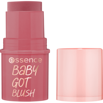 ESSENCE Baby Got Blush,róż do policzków, w sztyfcie, nr 40 Sweets & Roses,kompozycja-2