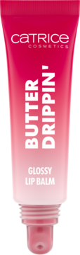 CATRICE Butter Drippin' Glossy,balsam do ust, nr 050 Cherry Delicious,kompozycja-2