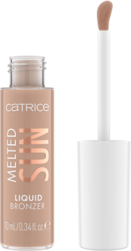 CATRICE Melted Sun ,bronzer do twarzy i ciała, w płynie, nr 005 Tan Lines,kompozycja-2