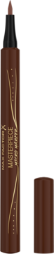 Max Factor X Masterpiece Hydro Mapper, brązowy marker do brwi z precyzyjną końcówką, z otwartą skuwką.