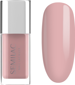 SEMILAC ,lakier do paznokci, nr 106 Pinkognito,kompozycja-2