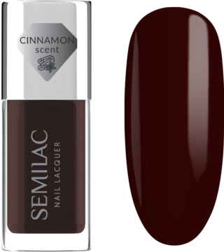 SEMILAC ,lakier do paznokci, nr 112 Wine Red,kompozycja-2