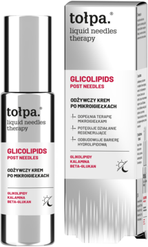 TOŁPA Liquid Needles Therapy Glicolipids,krem do twarzy, odżywczy, po mikroigiełkach,kompozycja-2