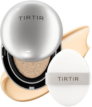 TIRTIR Mask Fit Aura Cushion,podkład do twarzy, rozświetlający, nr 25N Mocha,przód