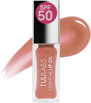 TULI LABS Essential ,olejek do ust, z filtrem SPF 50, Perfect Nude,kompozycja-2