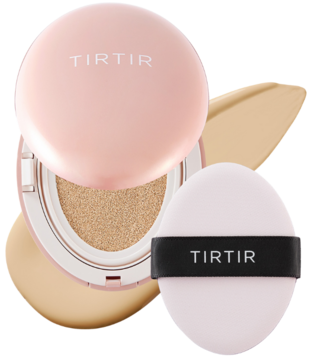 TIRTIR Mask Fit All Cover Cushion,podkład do twarzy, kryjący, nr 21W Natural Ivory,kompozycja-2