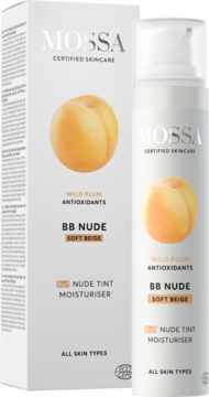 MOSSA BY MADARA BB Nude 5in1,krem BB-tint do twarzy, nawilżający,kompozycja-2