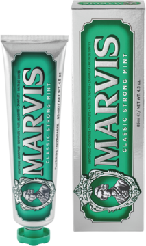 MARVIS ,pasta do zębów, Classic Strong Mint,kompozycja-2