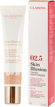 CLARINS Skin Illusion ,tint do twarzy, SPF 25, nr 02.5,kompozycja-2