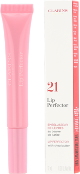 CLARINS Lip Perfector ,błyszczyk do ust, nr 21 Soft Pink Glow,kompozycja-2