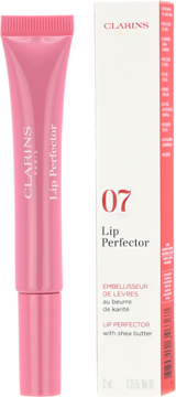 CLARINS Lip Perfector ,błyszczyk do ust, nr 07 Toffee Pink Shimmer,kompozycja-2