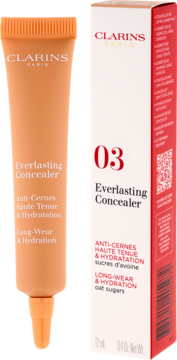 CLARINS Everlasting ,korektor do twarzy, nr 03 Medium Deep,kompozycja-2
