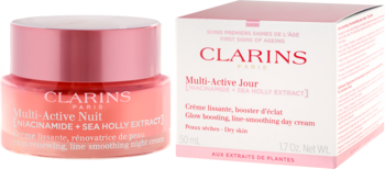 CLARINS Multi-Active Jour ,krem do twarzy, wygładzająco-odżywiający, na noc,kompozycja-2