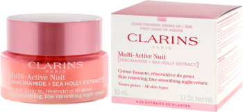 CLARINS Multi-Active Jour ,krem do twarzy, przeciwzmarszczkowy, na noc,kompozycja-2