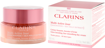 CLARINS Multi-Active Jour ,krem do twarzy, wygładzająco-rozświetlający, na dzień,kompozycja-2