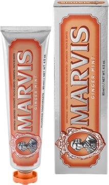 MARVIS ,pasta do zębów, Ginger Mint,kompozycja-2