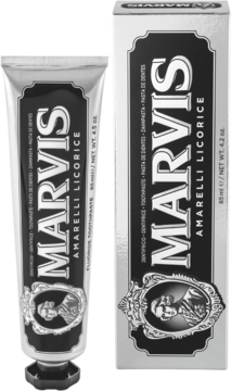 MARVIS ,pasta do zębów, Amarelli Licorice,kompozycja-2