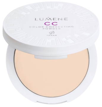 LUMENE CC ,puder do twarzy, korygujący, nr 01,kompozycja-2