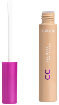LUMENE CC All-Over,korektor do twarzy, nr 2 Medium,kompozycja-2
