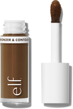 E.L.F. Camo ,bronzer do twarzy, w płynie, nr 6 Tan,kompozycja-2