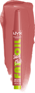 NYX PROFESSIONAL MAKEUP Fat Oil ,balsam do ust, koloryzujący, w sztyfcie, nr 19 Caption This,kompozycja-2