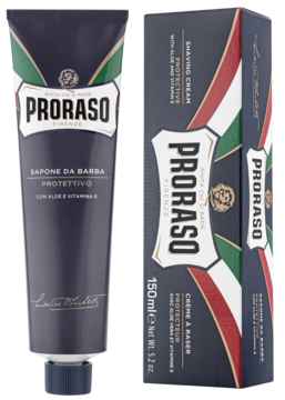 PRORASO Protective ,krem do golenia, nawilżający, z Aloesem i Witaminą E,kompozycja-2