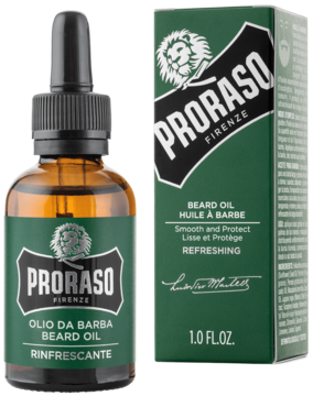 PRORASO Refreshing ,olejek do brody, gęstej i wymagającej, z Olejkami z Eukaliptusa, Bergamotki i Rozmarynu,kompozycja-2