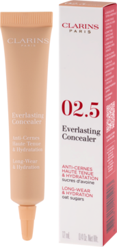 CLARINS Everlasting ,korektor do twarzy, nr 02.5 Medium,kompozycja-2