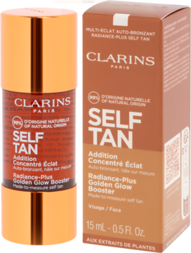 CLARINS ,koncentrat samoopalający do twarzy,kompozycja-2