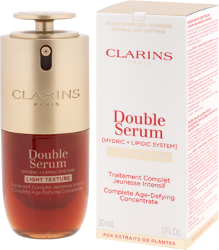 CLARINS Double Light Texture,serum do twarzy, przeciwstarzeniowe,kompozycja-2