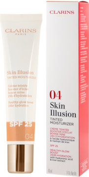 CLARINS Skin Illusion ,tint do twarzy, SPF 25, nr 04,kompozycja-2