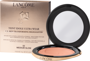 LANCÔME Teint Idole Ultra Wear ,rozświetlacz do twarzy, nr 02 Medium Glow,kompozycja-2