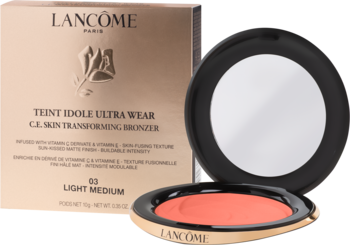 LANCÔME Teint Idole Ultra Wear ,bronzer do twarzy, nr 03 Light Medium,kompozycja-2