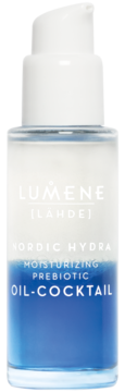 LUMENE Lähde Nordic Hydra,serum do twarzy, dwufazowe, prebiotyczne, nawilżające,kompozycja-2