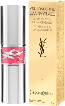 YVES SAINT LAURENT Loveshine Candy Glaze,błyszczyk do ust w sztyfcie, nr 02 Healthy Glow Plumper,kompozycja-2