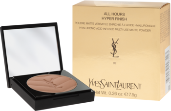 YVES SAINT LAURENT All Hours Hyper Finish ,puder do twarzy, matująco-utrwalający, nr 02,kompozycja-2