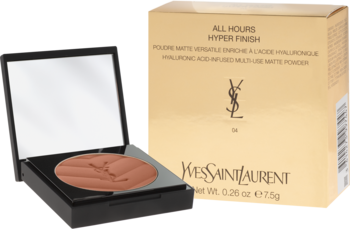 YVES SAINT LAURENT All Hours Hyper Finish ,puder do twarzy, matująco-utrwalający, nr 04,kompozycja-2